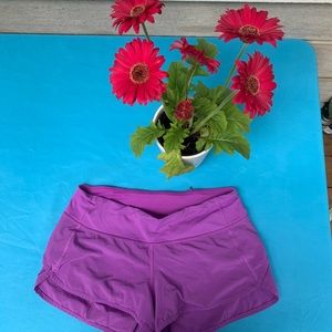 Lululemon Speed Short Purple size 4
